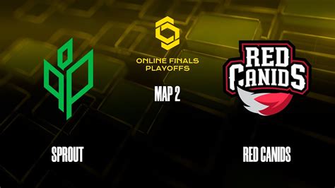 Sprout Vs RED Canids Map 2 Best Of 3 CCT Online Finals 5 YouTube