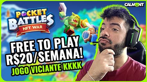 VICIANTE E PAGANDO FREE TO PLAY POCKET BATTLES NFT WAR YouTube