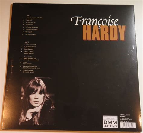 Francoise Hardy Tous Les Garcons Et Les Filles LP Remastered Audio