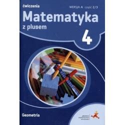 Matematyka Z Plusem Sp Kl Wiczenia Cz Wersja A Geometria Mambo