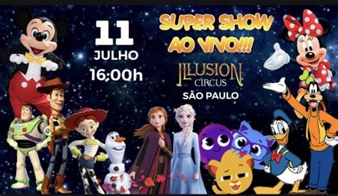 ILLUSION CIRCUS ANHEMBI DOMINGO 11 07 2021 ÁS 16 00h em São Paulo