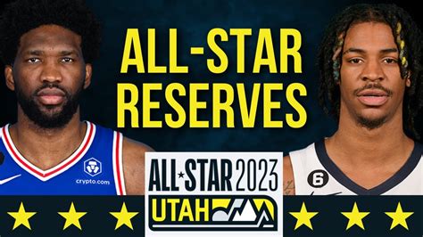 Official Nba All Star 2023 Reserves Team Lebron Vs Team Giannis Youtube