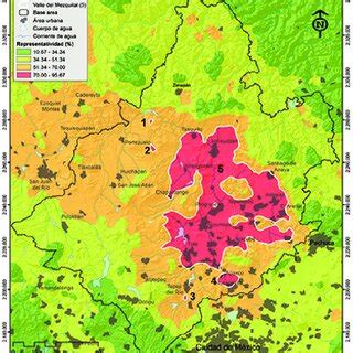 Modelo De Delimitaci N Del Valle Del Mezquital Obtenido Por El Me