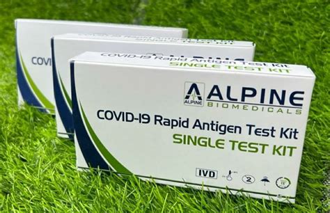 Alpine Rapid Antigen Test Kit At Rs 120 Piece Rapid Antigen Test Kit