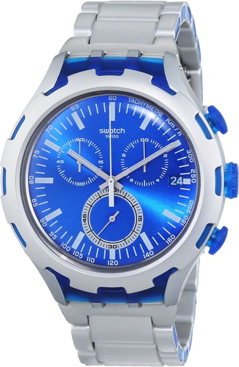 Swatch Herren Armbanduhr Endless Energy Chronograph Quarz Aluminium