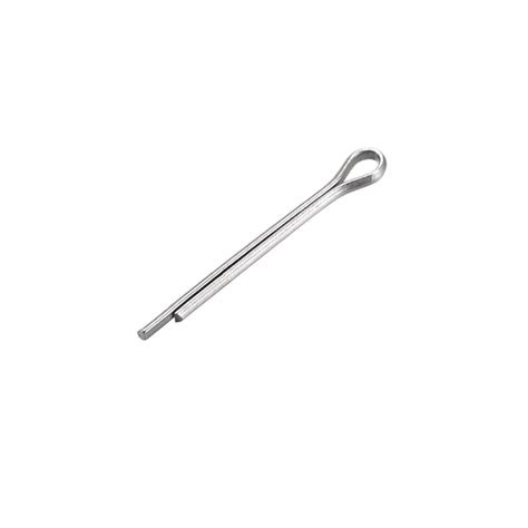 Uxcell Split Cotter Pin 1mm X 10mm 304 Stainless Steel 2 Prongs Silver Tone Fastener Clip Key