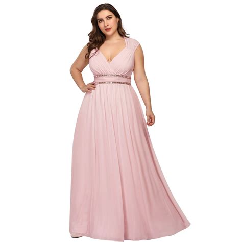 Ever Pretty Ever Pretty Womens Plus Size Empire Waist Long Evening