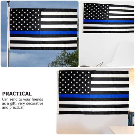 Law Enforcement Officers Flags American Stars Banner Stripe Ebay