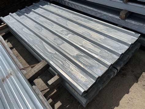 Galvanised 8Ft Box Profile Roof Sheets New EBay