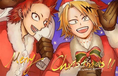 Kirishima Eijirou And Kaminari Denki Personajes De Anime Parejas De Anime Dibujos Japoneses