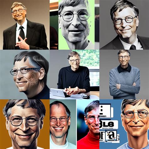 Bill Gates Steve Jobs Hybrid Stable Diffusion Openart