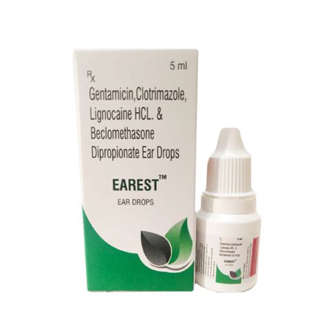 Gentamicin Clotrimazole Lignoaine HCL Beclomethasone Dipropionate Ear