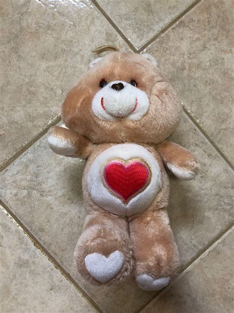 Mavin Vintage Original Kenner Plush Care Bears Tender Heart Bear