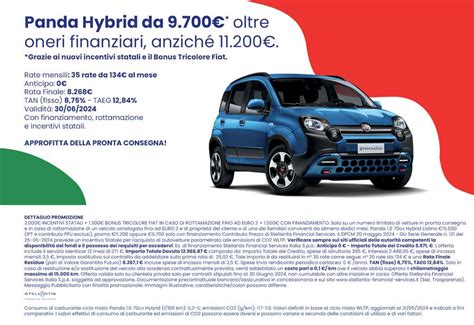 Fiat Panda Hybrid In Offerta A Soli Scopri La Promozione Via