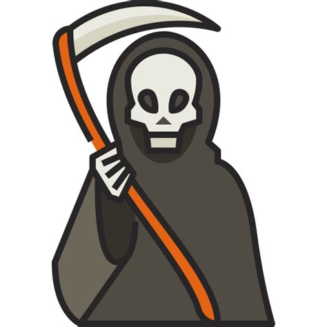 Grim Reaper Generic Outline Color Icon