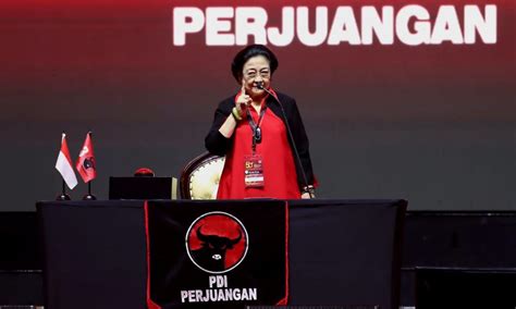 Hut PDIP Megawati Soekarnoputeri Seorang Ibu Sejati Tahan Diri Tak