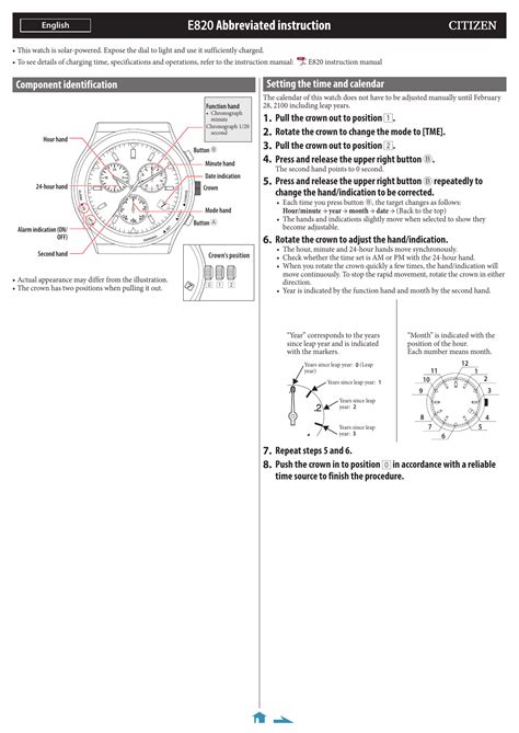 Citizen Eco Drive Calibre Setting Instructions Lupon Gov Ph