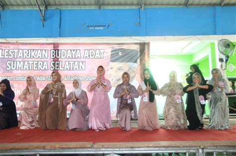 Lestarikan Budaya Srikandi Ganjar Sumsel Gelar Lomba Tari Adat Dan