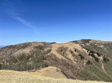 二ッ山・横川山・前二ツ山・鉢伏山 Yskさんの鉢伏山・高ボッチ山・三峰山の活動データ Yamap ヤマップ