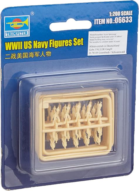 Trumpeter 06633 Modèle Kit WWII US Navy Figures Set Amazon fr Jeux