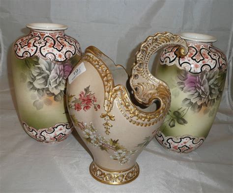 Lot 19 Doulton Lambeth Carrara Pottery Vase With