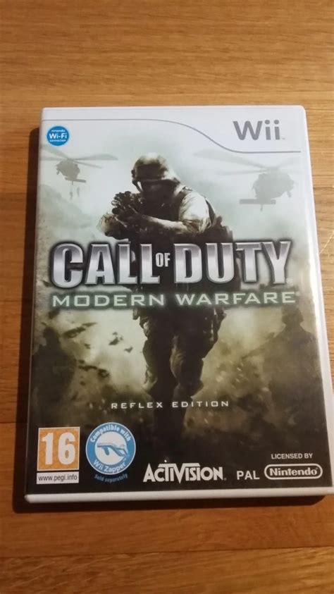 Wii Call Of Duty Modern Warfare Reflex Edition Joc Original PAL By