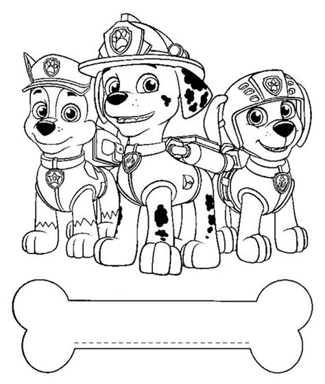 Marshall Paw Patrol 12 Coloring Page - Free Printable Coloring Pages ...