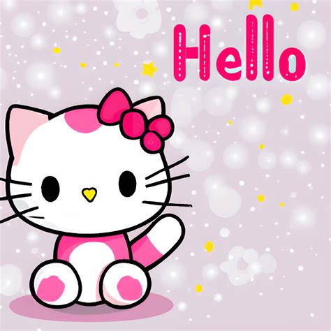 Hello Kitty Cartoon · Creative Fabrica