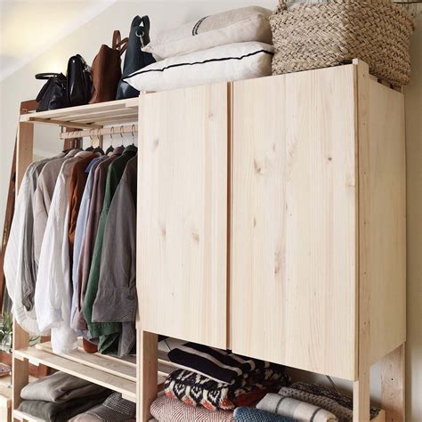 Armoire De Rangement En Pin Massif Nova X X Cm