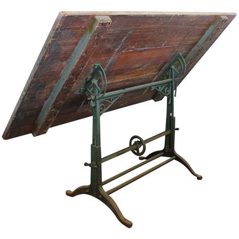 Antique American Drafting Table At 1stdibs