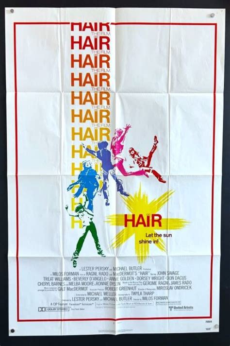 Hair (1979) – Original One Sheet Movie Poster - Hollywood Movie Posters