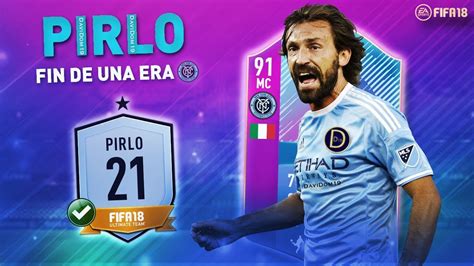 Andrea Pirlo 91 Sbc Fin De Una Era Completado Ea Nos Regala