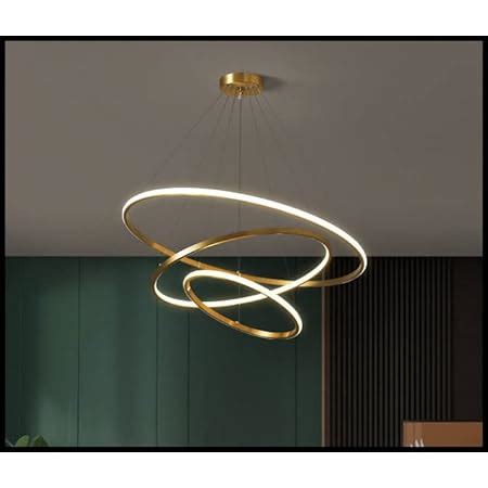 Buy Blissbells Modern Double 3 Ring LED Chandelier Lamp Warm White