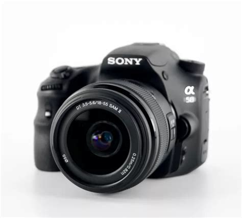 SONY ALPHA SLT A58 20 4MP Digital SLR Camera DT SAM II 18 55mm 280