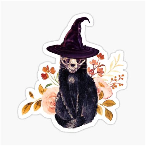 Cute Black Cat Peeking Sticker For Sale By Newmall Redbubble