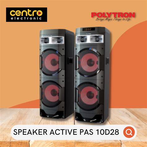 Jual Polytron Speaker Active Bluetooth Super Bass Pas10d28 Pas 10d28