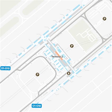 Taiwan Taoyuan Airport Terminal 2 Map & Guide