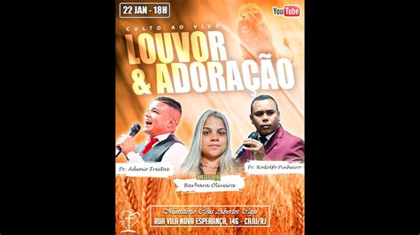 CULTO DE LOUVOR E ADORAÇÃO BÁRBARA OLIVEIRA ASSEMBLEIA DE DEUS CÉUS