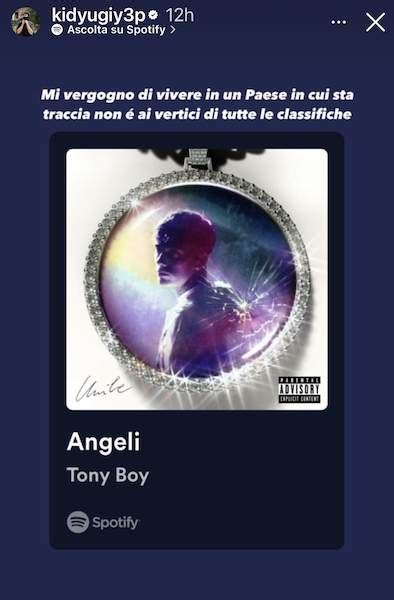 Tony Boy Angeli Testo Del Brano Che Fa Impazzire Kid Yugi