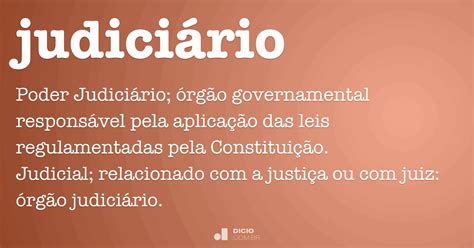 Judici Rio Dicio Dicion Rio Online De Portugu S