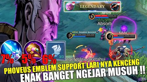 Phoveus Emblem Support Sakit Kuat Dan Tahan Lama Phoveus Best Build