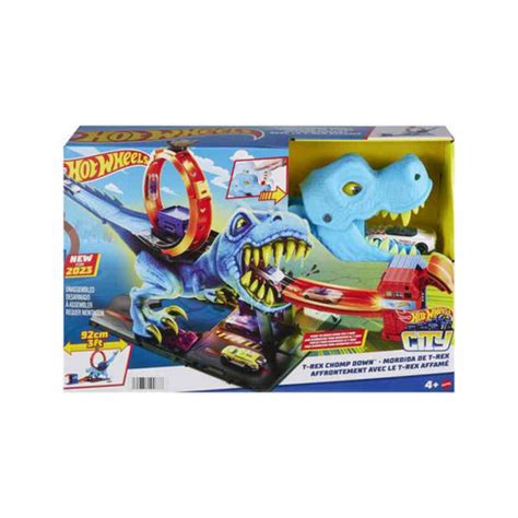 Jual Hot Wheels City T Rex Chomp Down Playset Kota Tangerang Kiranipedia Tokopedia