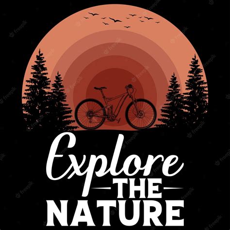 Premium Vector Cycling Vintage Minimal Graphic T Shirt Design