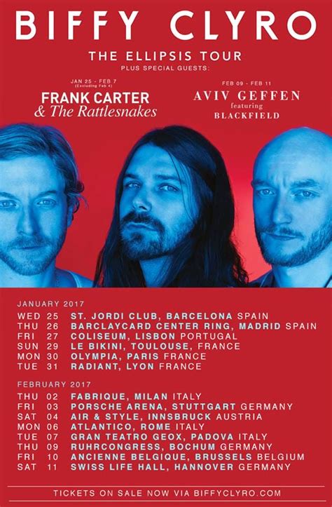 Biffy Clyro Announce European Tour - All Things Loud