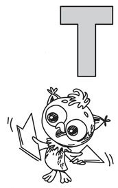 Как собрать букву т из 4 частей головоломка