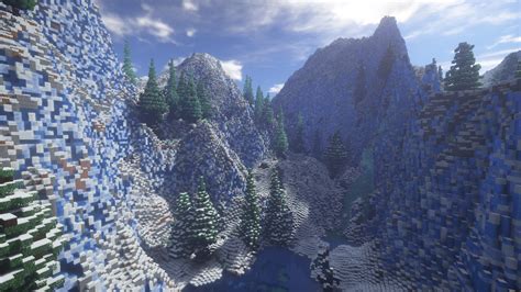 Extreme Hills Survival 2 500x 2 500 Blocks Survival Map Minecraft Map