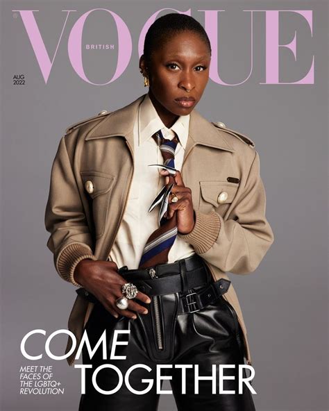 Cynthia Erivo For Vogue Uk August Yeson Fashion