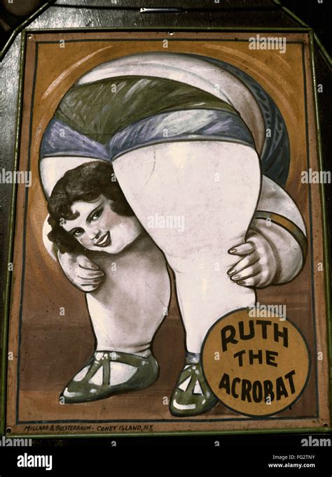 Sideshow Poster 1941 Nposter For Ruth The Acrobat In The Sideshow At