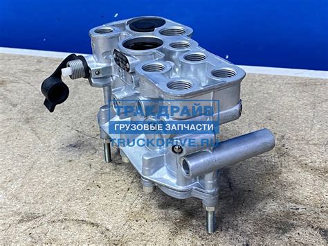 Кран управления пневмоподвеской оси BPW SAF прицепа Schmitz 35480180010 ...