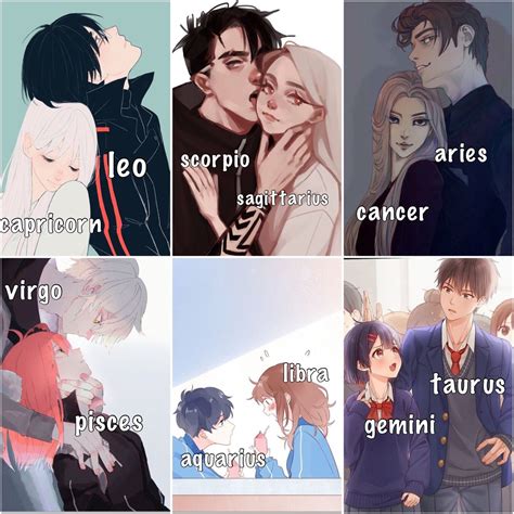 Épinglé par Hauntinq sur Zodiac signs Zodiaque anime Thème